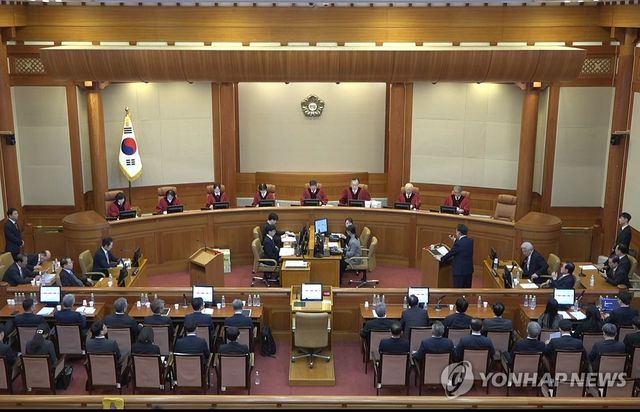 최종 의견 진술하는 윤석열 대통령