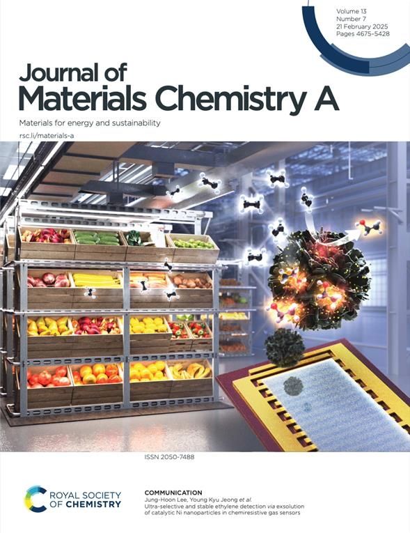 저널 오브 머티리얼즈 케미스트리 A 논문 표지 