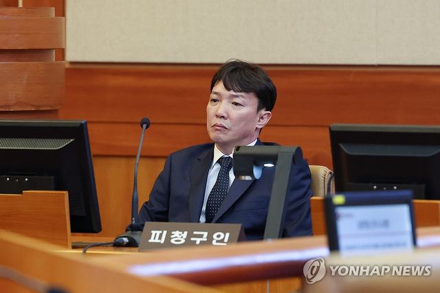 비위 의혹 탄핵 심판 2회 변론기일 출석한 이정섭 검사