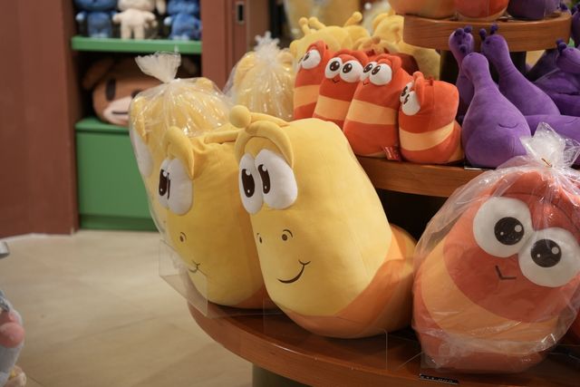 신화테마파크 내의 라바 캐릭터 인형 [사진 / 성연재 기자] 