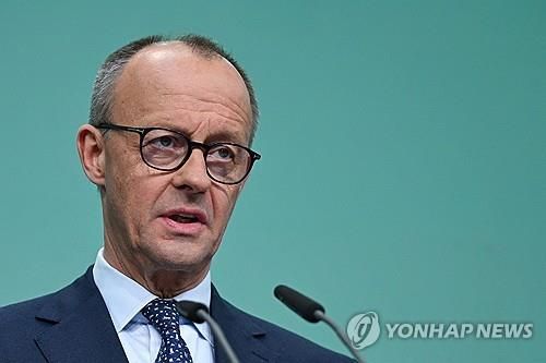 프리드리히 메르츠 CDU 대표 [AFP 연합뉴스. 재판매 및 DB 금지]