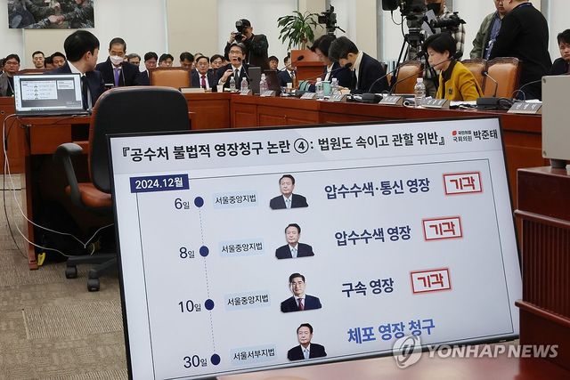 '영장 쇼핑' 논란 추궁 받는 오동운 공수처장