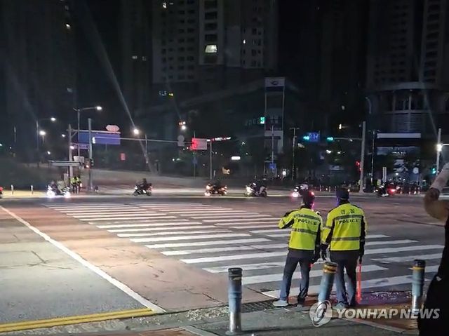 천안아산역 일대 폭주족 