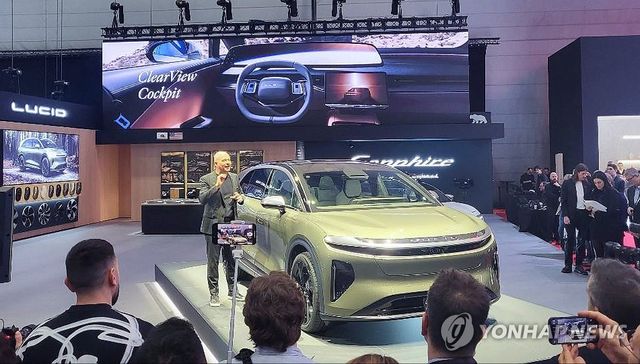루시드의 첫 SUV '그래비티'