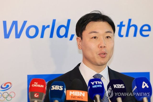 IOC 선수위원 후보 면접 참석한 원윤종