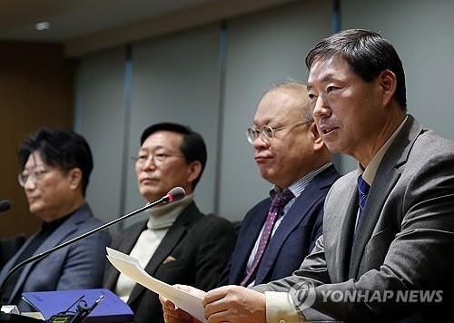 인사말하는 황대일 연합뉴스 사장