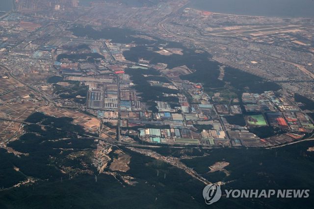 포항철강산업단지 전경