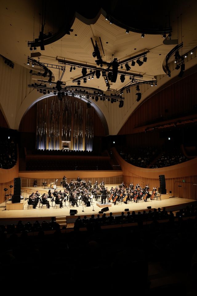 롯데콘서트홀 공연 모습