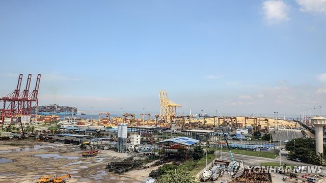 스리랑카 콜롬보항