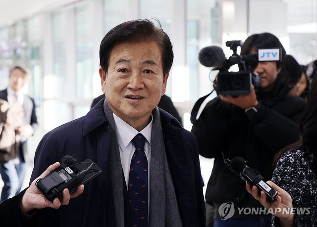 법정으로 향하는 정동영 의원