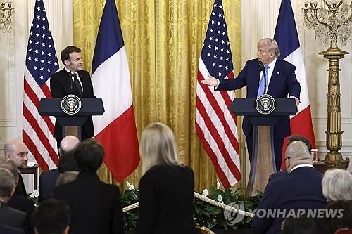 마크롱과 트럼프