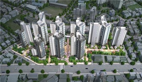 광진구 군자동 341-17번지 일원 지구단위계획구역 조감도