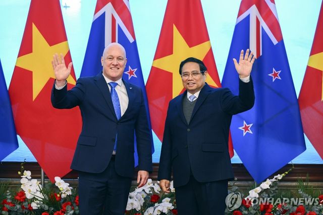 베트남·뉴질랜드 총리 회담