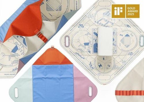 삼성전자 소형 포터블 프로젝터 선행 콘셉트 패키지 디자인 '보자기'