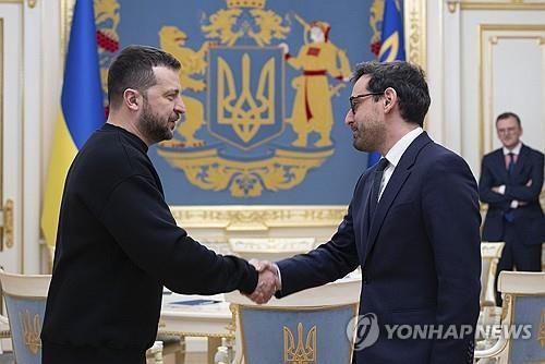 24일 키이우 찾은 스테판 세주르네 EU 번영·산업전략 담당 수석 부집행위원장 