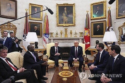 미영 백악관 정상회담