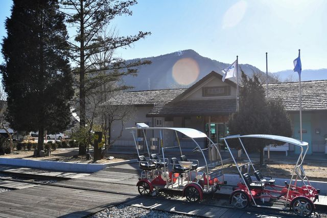 정선 아우라지역