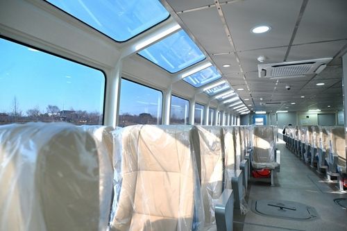 한강버스 내부 모습