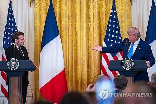 마크롱과 트럼프