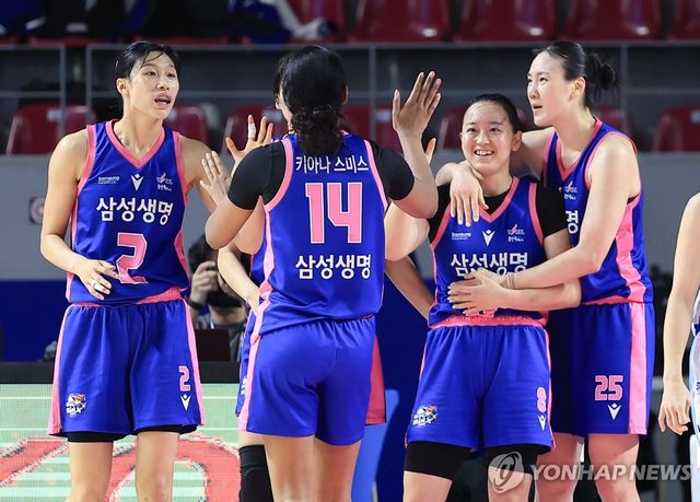 우리은행에 승리거둔 삼성생명