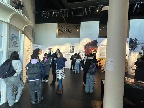 전시회장 내부 풍경