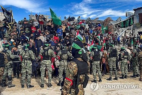 하마스 무장대원들