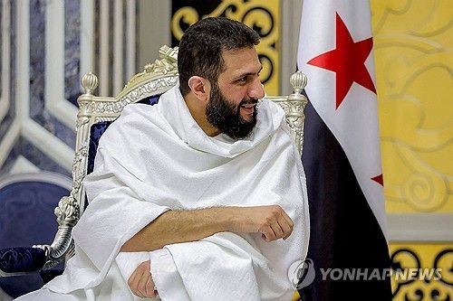 아메드 알샤라 시리아 임시대통령