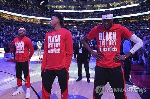 NBA 경기서 미국 국가 연주에 캐나다팬 야유