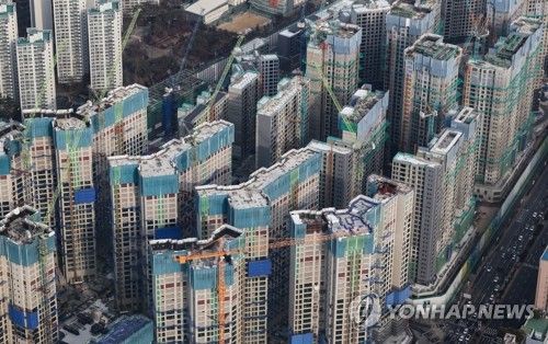 2월 전국서 1만2천676가구 분양…작년 동기 대비 51%↓