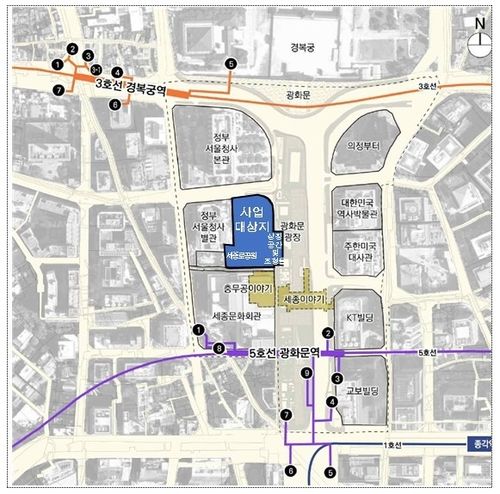 '감사의 정원' 사업 대상지