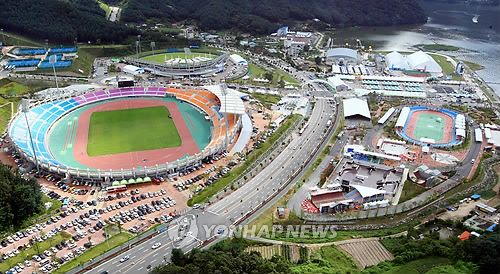 춘천 송암스포츠타운 전경