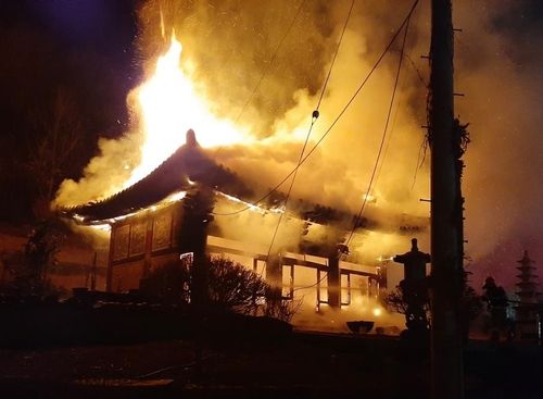 안성 법계사 화재