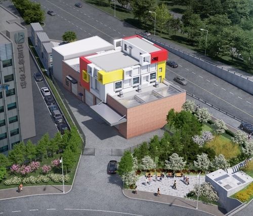 영등포 빗물펌프장 조감도