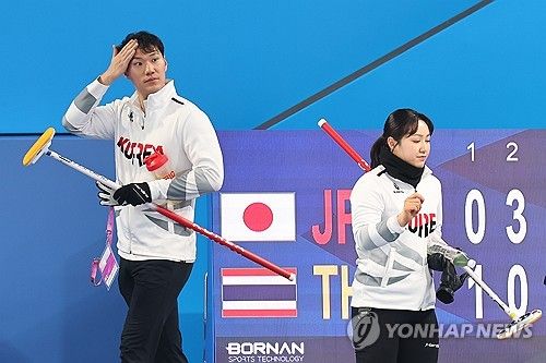 김경애-성지훈 '아쉽지만 첫승은 다음 경기에'