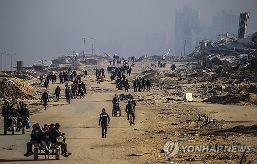 가자지구 주민들