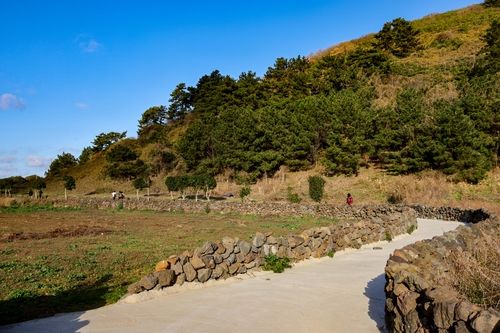 비양봉 오름길 [사진/백승렬 기자]