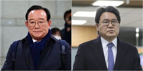 송철호(왼쪽)·황운하