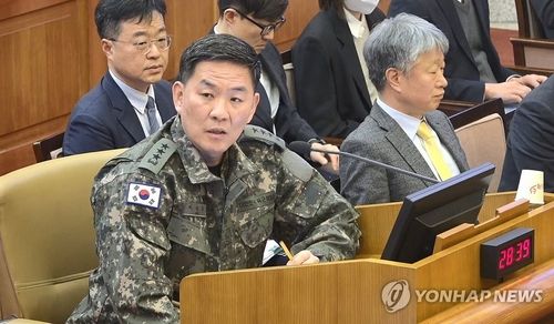 이진우 전 수방사령관, 탄핵심판 5차 변론 증인출석