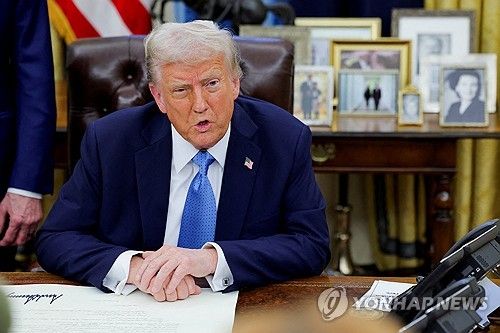 도널드 트럼프 미국 대통령 