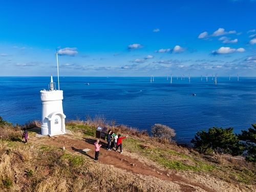 비양봉 정상 [사진/백승렬 기자]