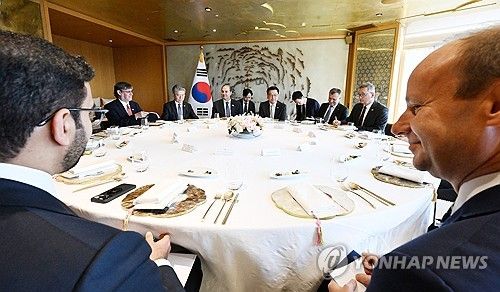 최 권한대행, 방산원전 주요국 주한대사 간담회