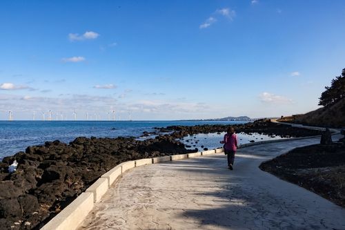 비양도 둘레길 [사진/백승렬 기자]
