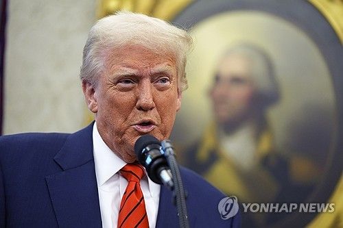 도널드 트럼프 미국 대통령