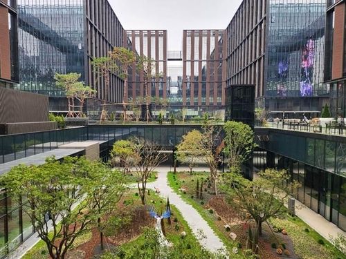 '원그로브' 중앙정원