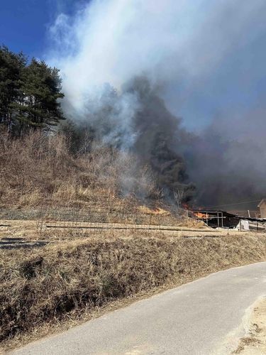강릉 연곡면 주택화재