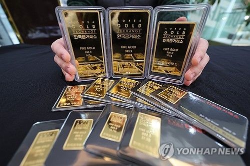 미·중 무역전쟁에 안전자산 금값 최고가 경신