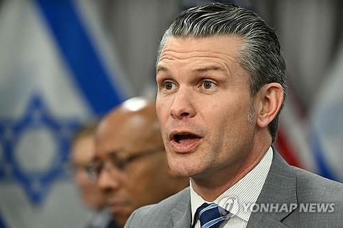 피트 헤그세스 미 국방장관