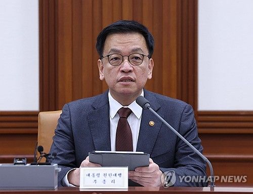 최상목 권한대행, 국정현안관계장관회의 발언