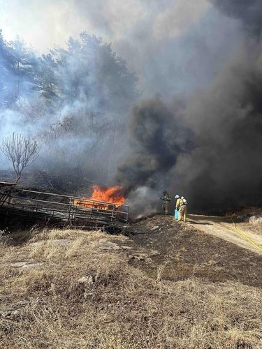 강릉 연곡면 주택화재