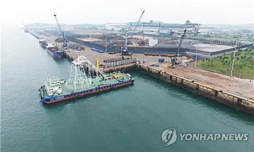 당진항 고대 부두